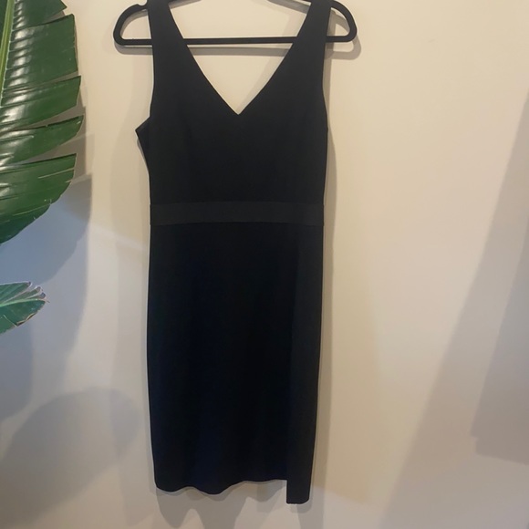 Theory Black Sheath Dress - Picture 1 of 4